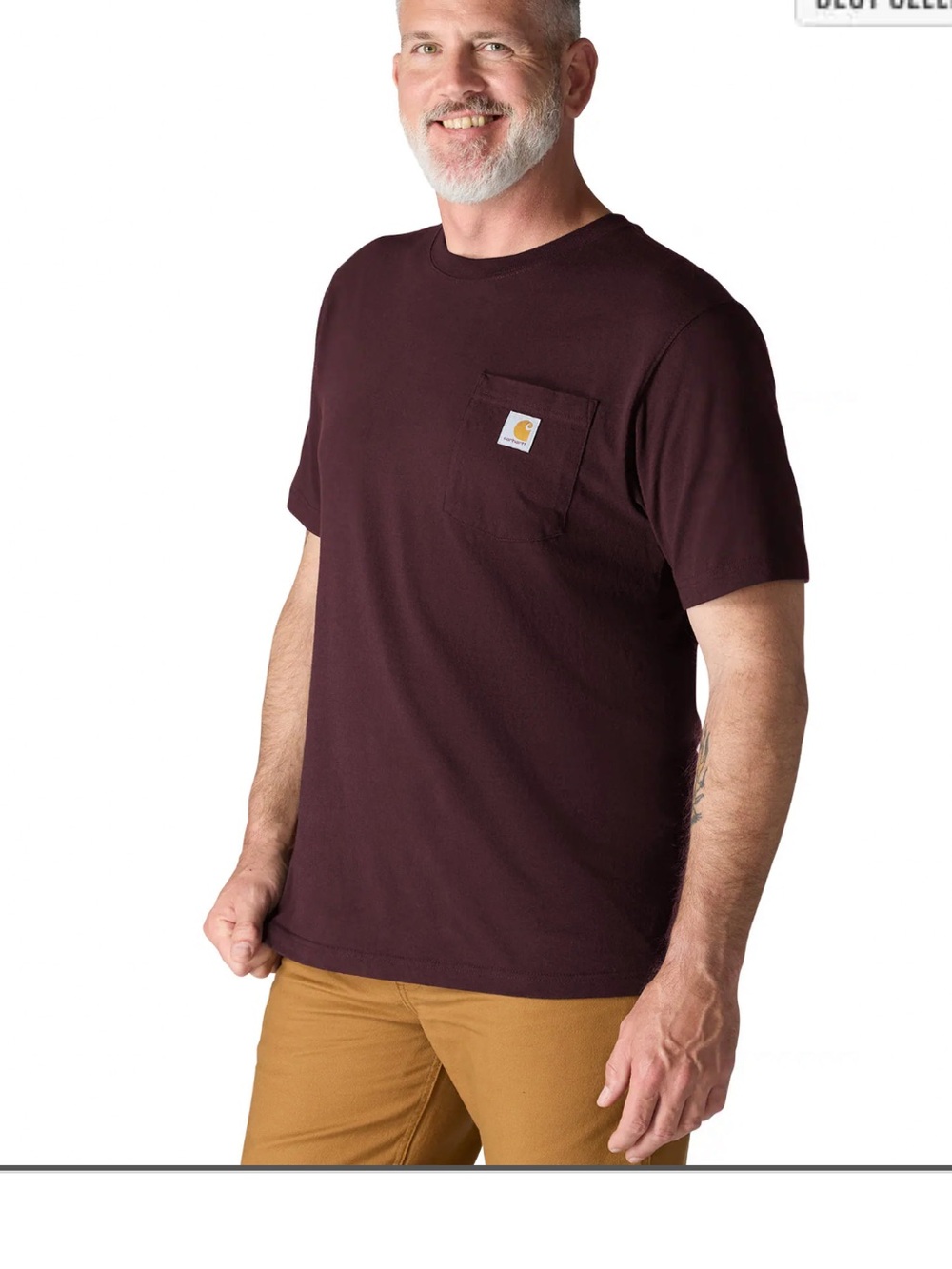 Carhartt Men’s Short-Sleeve Pocket Tee NWT L